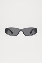 画像をギャラリービューアに読み込む, 09M OVAL SUNGLASSES / DARK GREY