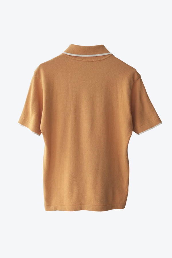 DIESEL | Y2K S/S HALF ZIP POLO SHIRT [USED]