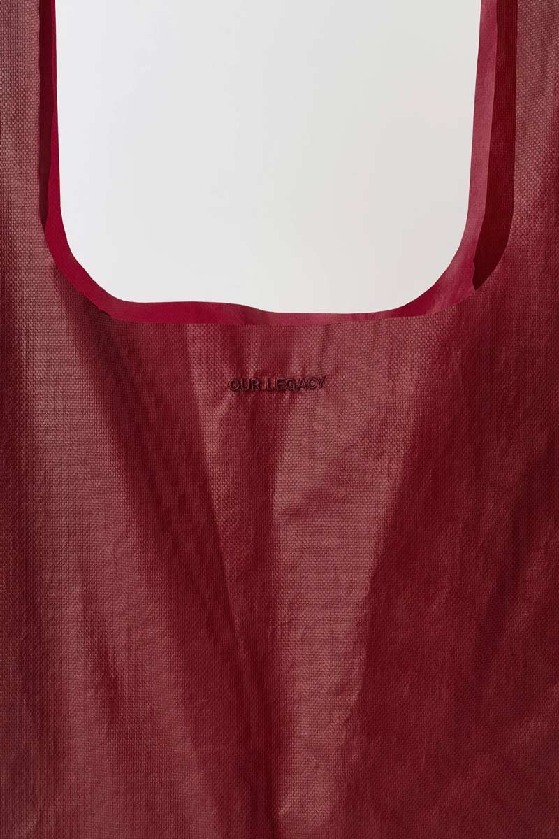 GROCERY BAG / CARMINE NYLOGUARD GRID