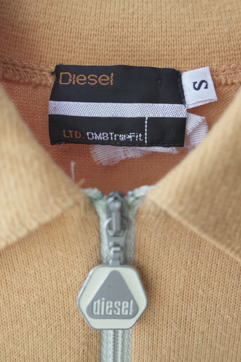 DIESEL | Y2K S/S HALF ZIP POLO SHIRT [USED]