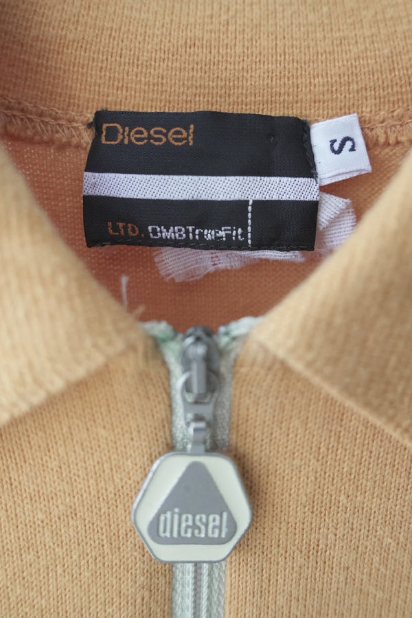DIESEL | Y2K S/S HALF ZIP POLO SHIRT [USED]