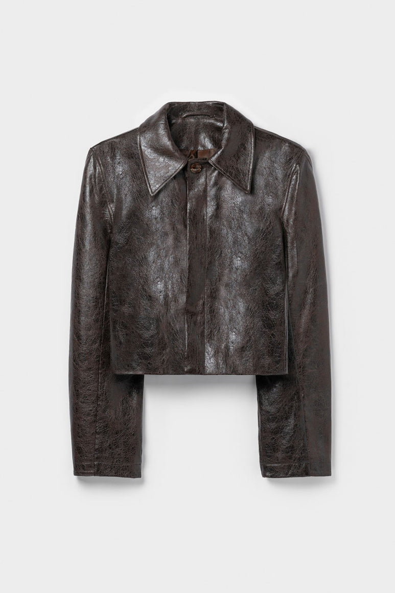 KEANE JACKET / COATED DARK TECH