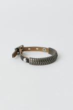 画像をギャラリービューアに読み込む, SPINE BRACELET / BLACK CHROMEXCEL LEATHER