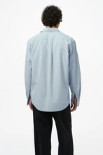 画像をギャラリービューアに読み込む, BEYOND SHIRT / POWDER BLUE LIQUID POPLIN