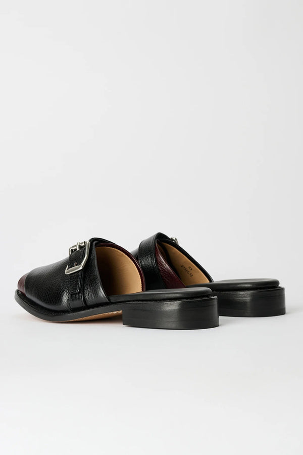 GINZA SANDAL / DEEP BLACK LEATHER