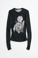 画像をギャラリービューアに読み込む, STRAIN SLIM LONGSLEEVE / CYBERNETIC ANGEL PRINT [予約商品]