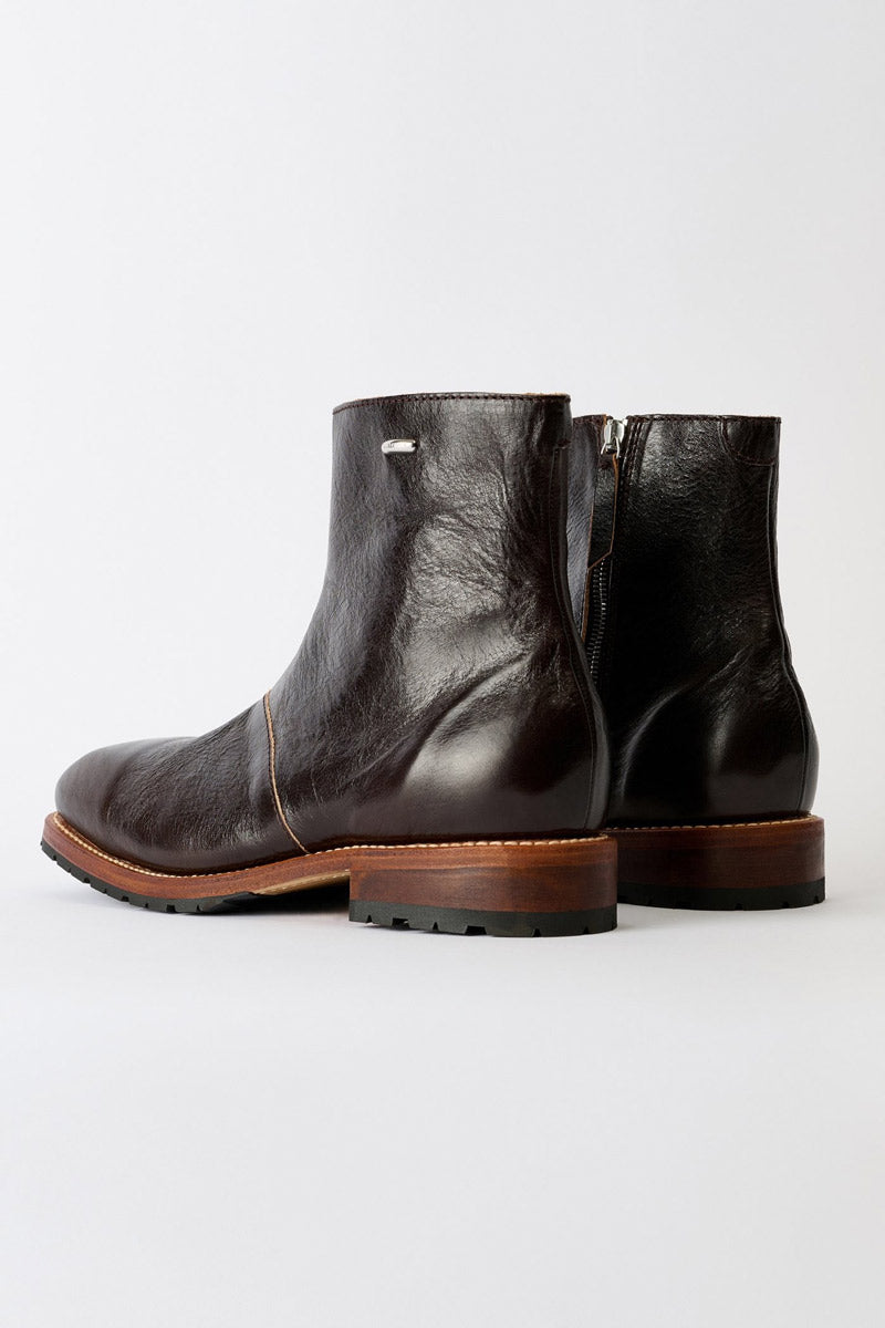 ENGINE BOOT / DEEP AMERICANO LEATHER