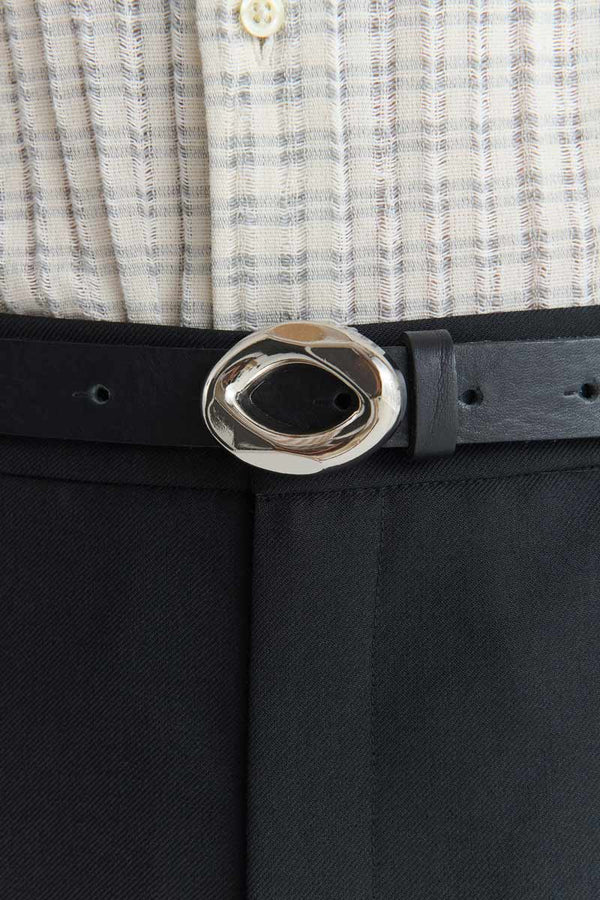COLT BELT / EYE BUCKLE SILVER