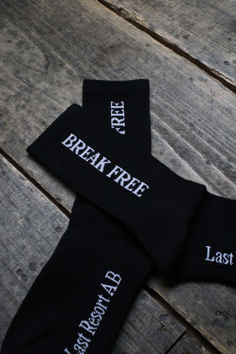BREAK FREE SOCKS / BLACK