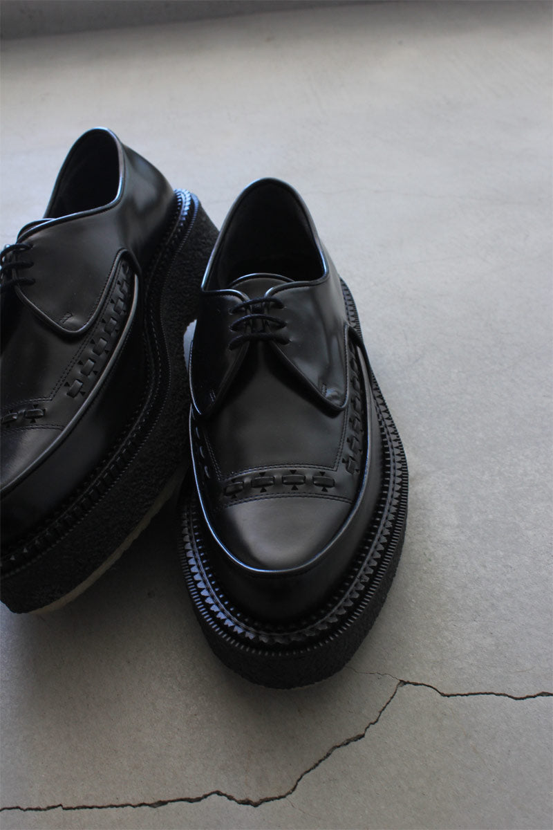 ADIEV   FＷ19-20 type   革靴  ブラック