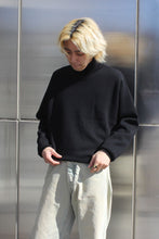 Load image into Gallery viewer, BAY POLO SWEATER / BLACK MILANO KNIT [40%OFF]