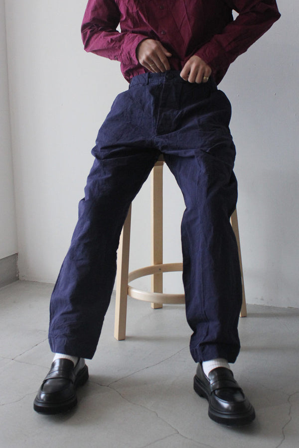 AH PANT - CARD LINO / INK [50% OFF]