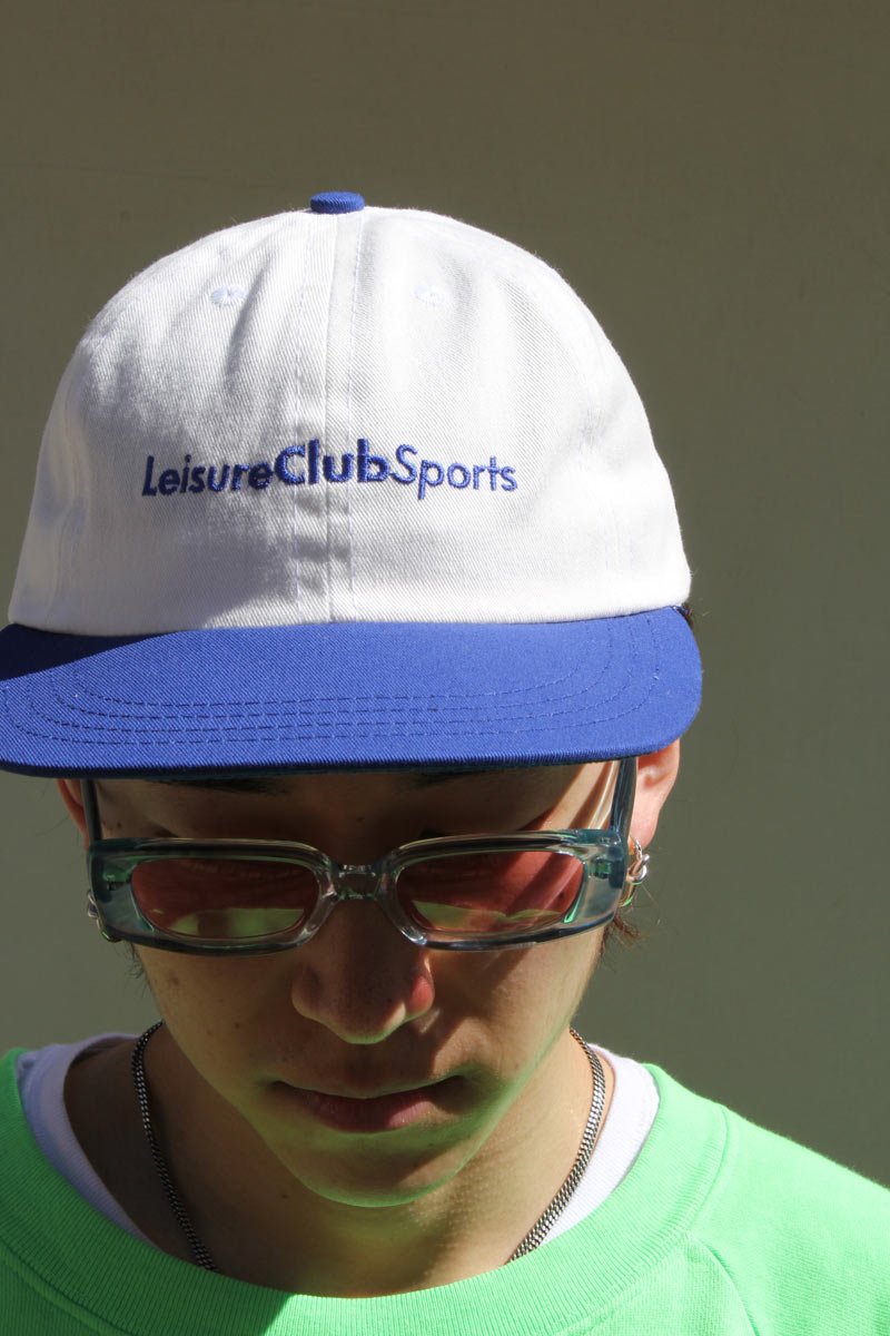 PASADENA LESURE CLUB | LEISURECLUBSPORTS CAP / WHITE/BLUE