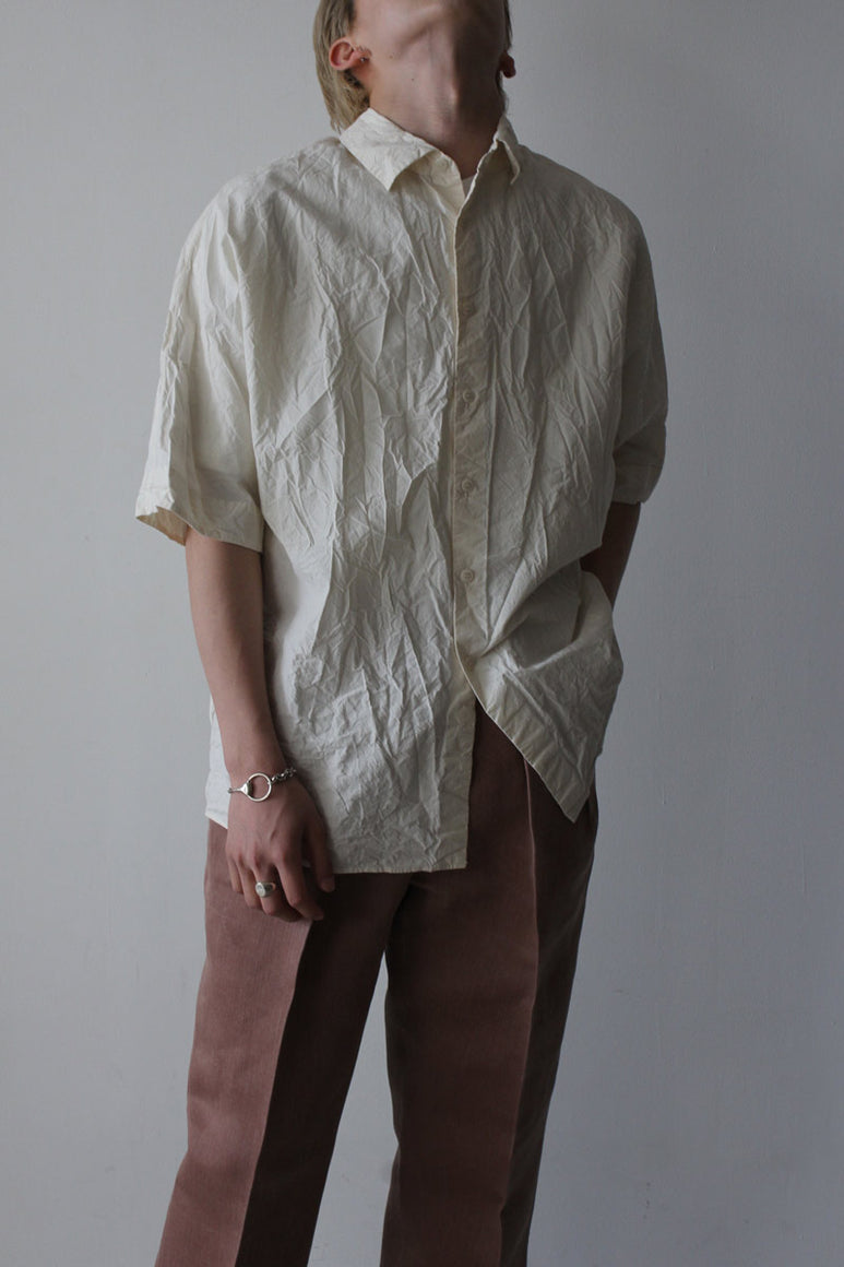 WAGA 2 SHIRT - L COTTON / NATURAL
