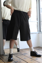 画像をギャラリービューアに読み込む, TAILORING BERMUDA SHORTS / BLACK