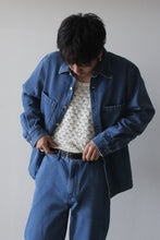 Load image into Gallery viewer, OVERSHIRT WORKWEAR DENIM / WASHED BLUE [30%OFF]