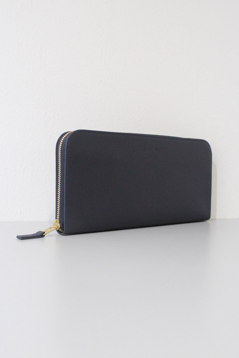CM21 LEATHER LONG WALLET / BLUE