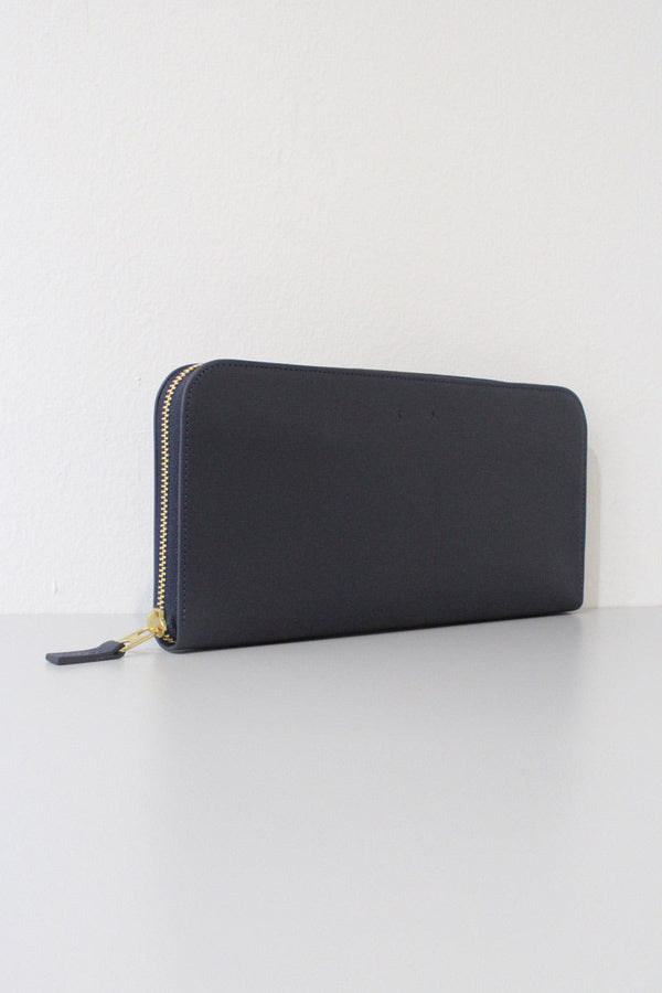 CM21 LEATHER LONG WALLET / BLUE