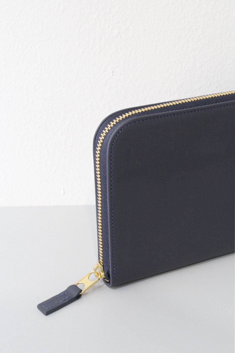 CM21 LEATHER LONG WALLET / BLUE
