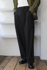 NEW AGE TAILORING PANTS / BLACK