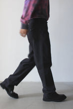 Load image into Gallery viewer, VAN TROUSER / WASHED BLACK 