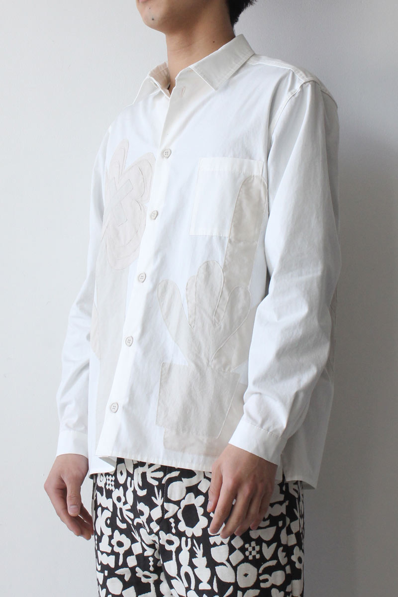 PLANT SHIRT / WHITE [70%OFF]