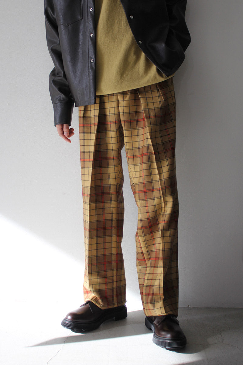 LOCHCARRON TARTAN CHECK WIDE / BEIGE×ORANGE [金沢店]