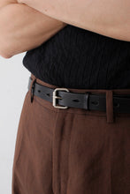 Load image into Gallery viewer, COMES LEATHER BELT / BLACK