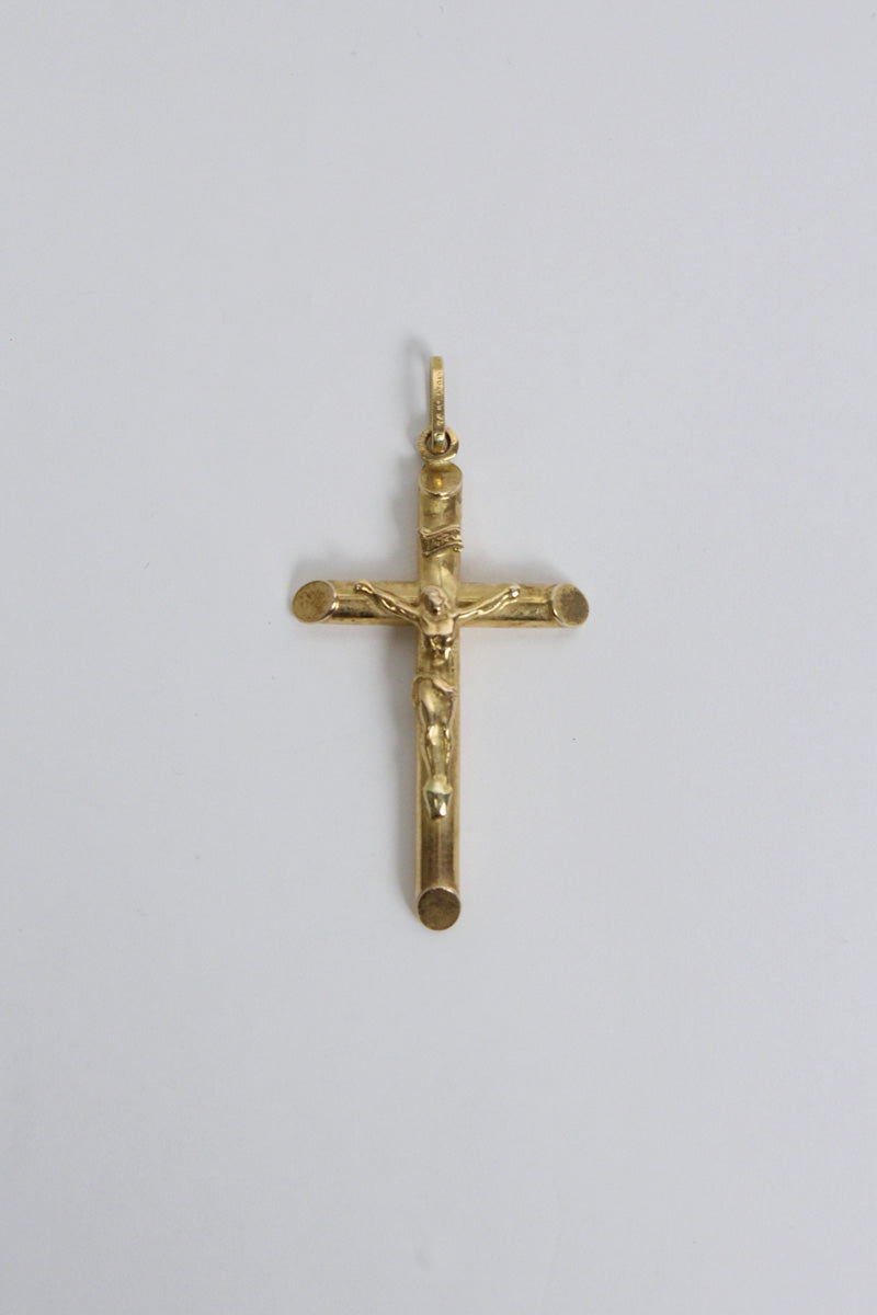 14K GOLD NECKLACE TOP 3G / GOLD
