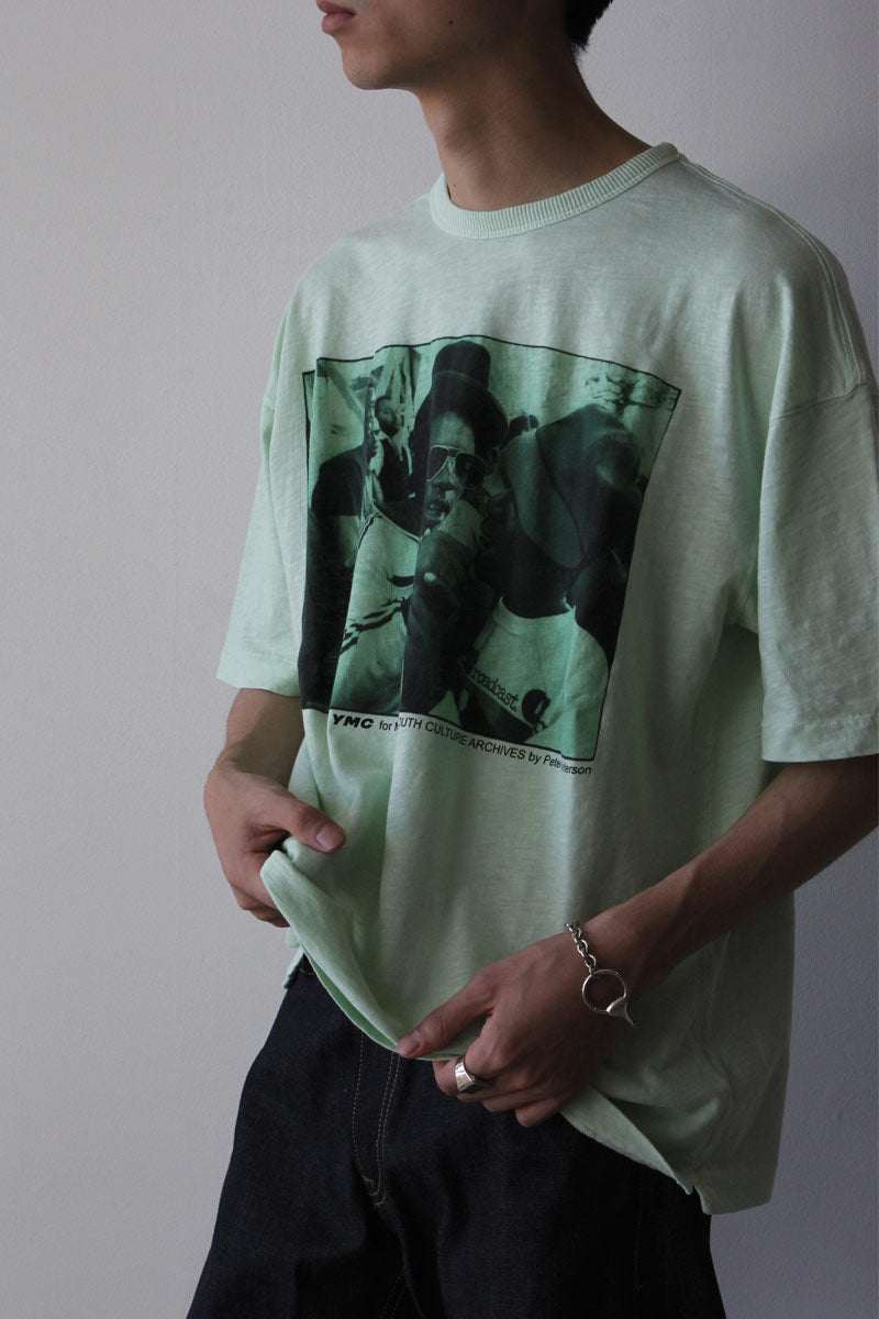 TRIPLE T SHIRT - REGGAE PRINT / GREEN