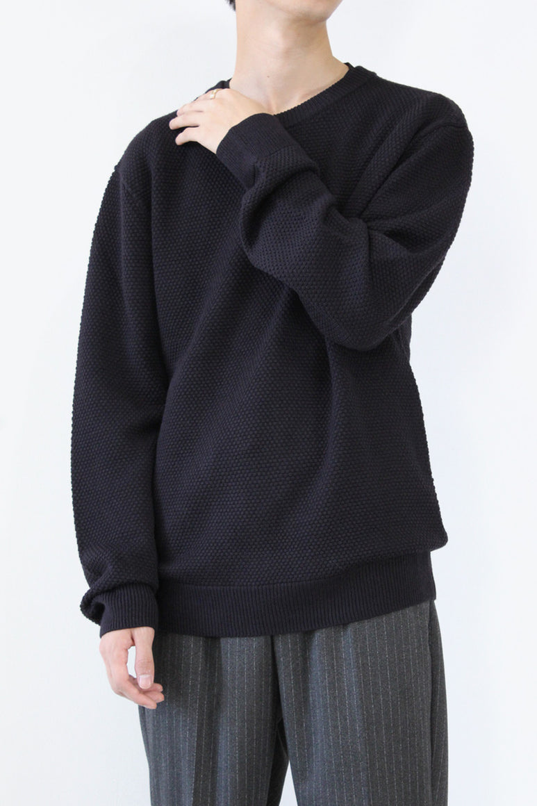 ELEMENTAIRE SWEATER / NAVY [50%OFF]