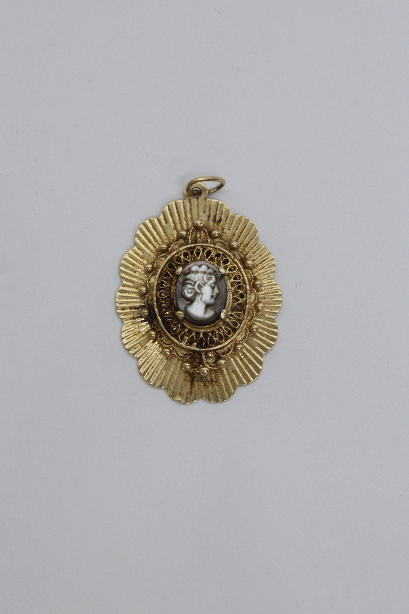14K GOLD NECKLACE TOP 7G / GOLD