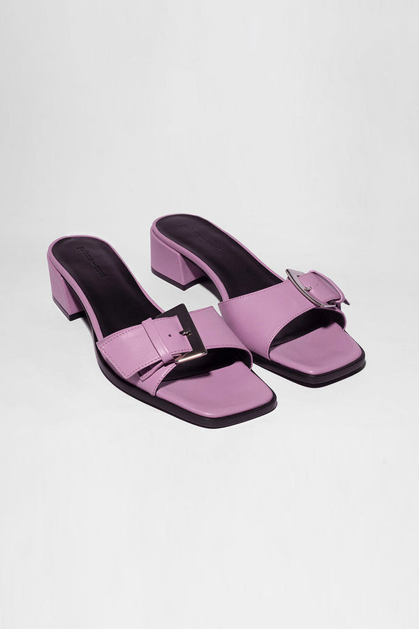 MARGARITA LEATHER SANDALS / MEDIUM PINK [40%OFF]