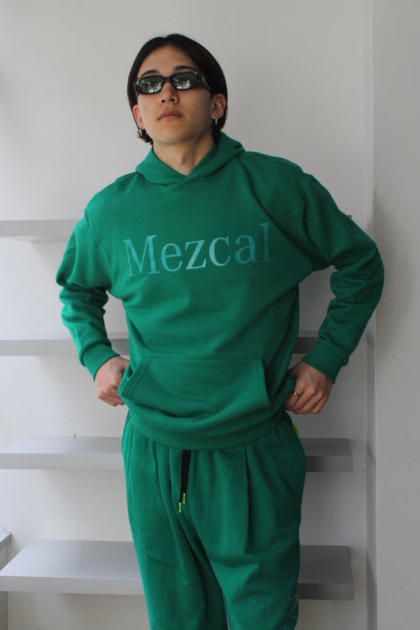 MASATO MAEKAWA - "MEZCAL" HOODIE / GREEN  [60%OFF]