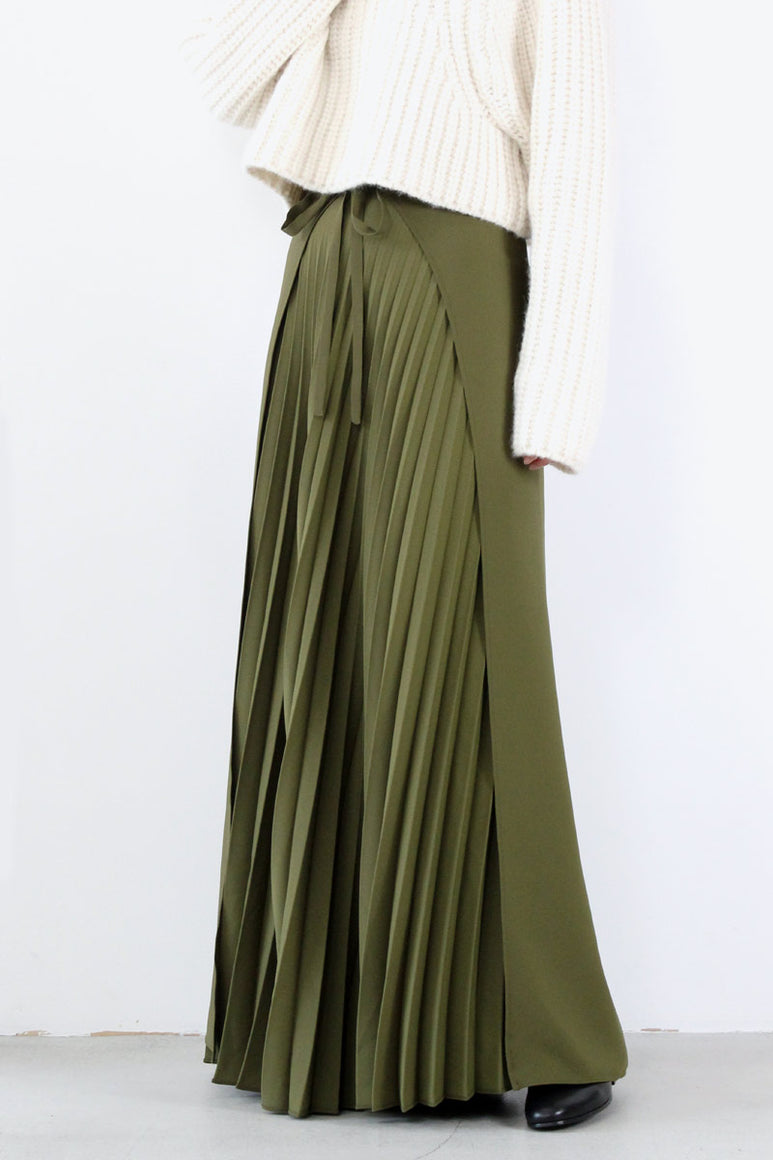 WRAPPING TULIA PANT / OLIVE