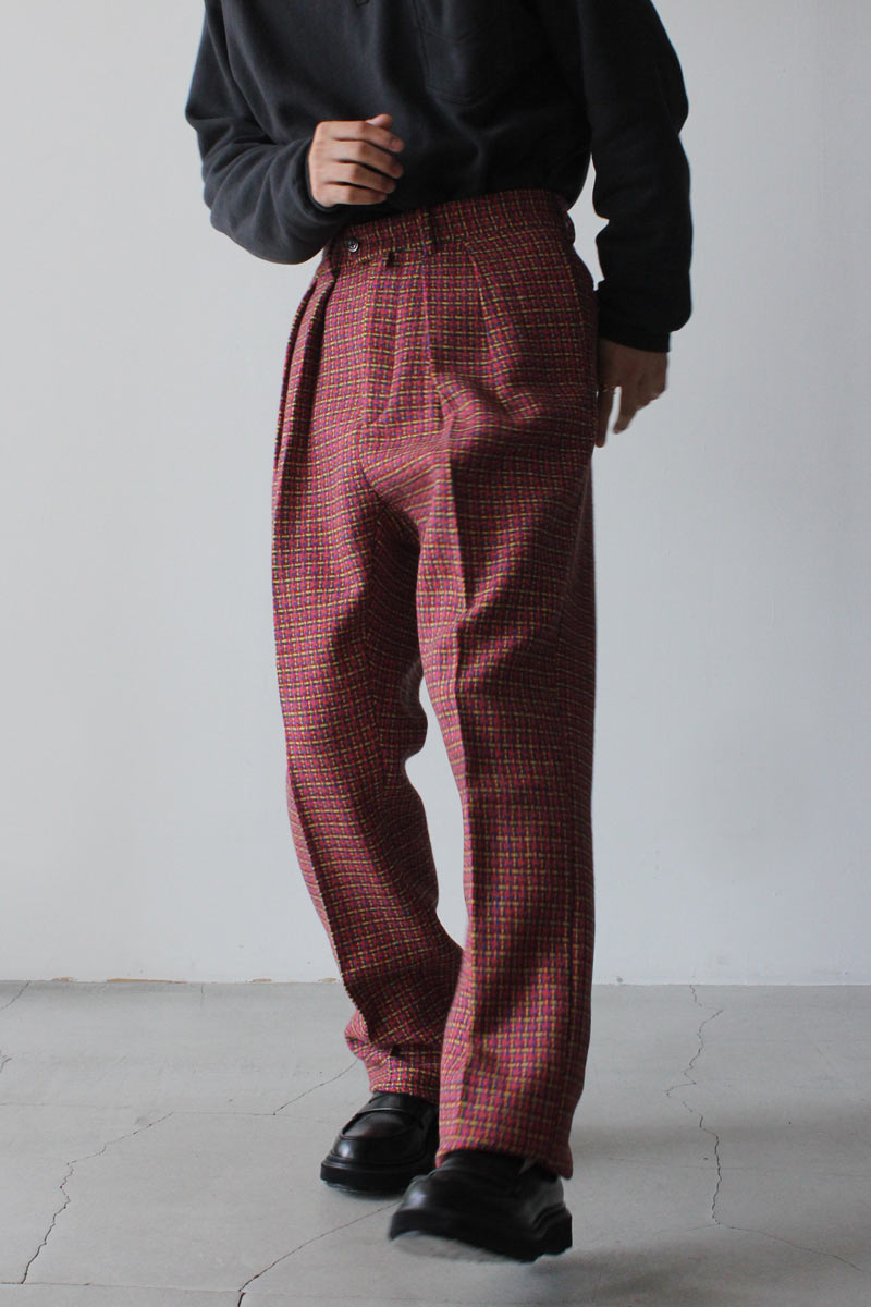 HARRIS TWEED CHINDONYA BASKET WEAVE STANDARD / MULTI [가나자와점]