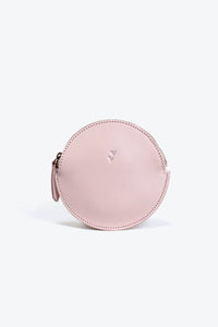 MON LEATHER COIN PURSE / ROSE [40%OFF]