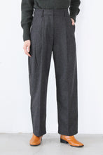 画像をギャラリービューアに読み込む, MARKET WOOL FLANNEL TROUSERS / CHARCOAL