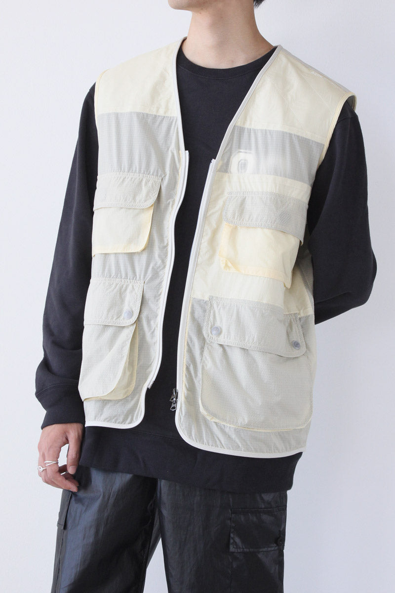 OSCA RIPSOP VEST / CHAMPAGNE BEIGE