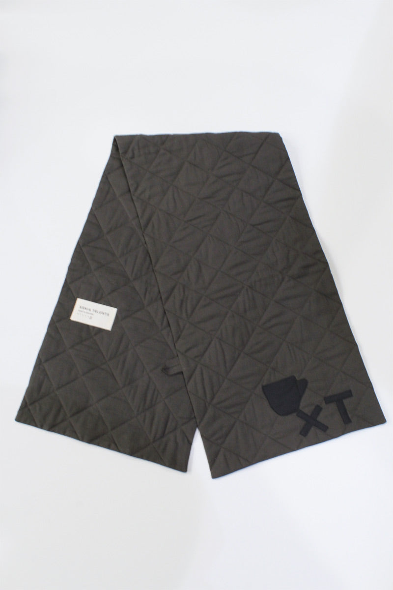 COFFEE SCARF / DARK BROWN [60%OFF]