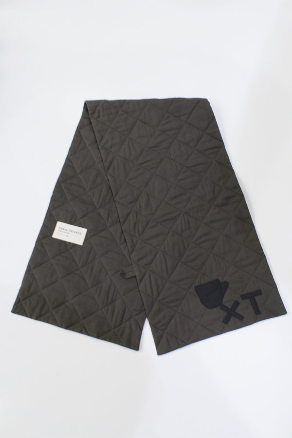 COFFEE SCARF / DARK BROWN [60%OFF]