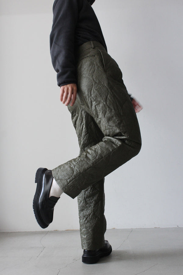 MILITARY GOURD QUILTING STANDARD / OLIVE [金沢店]