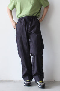 TRACK PANTS RIPSTOP / BLACK