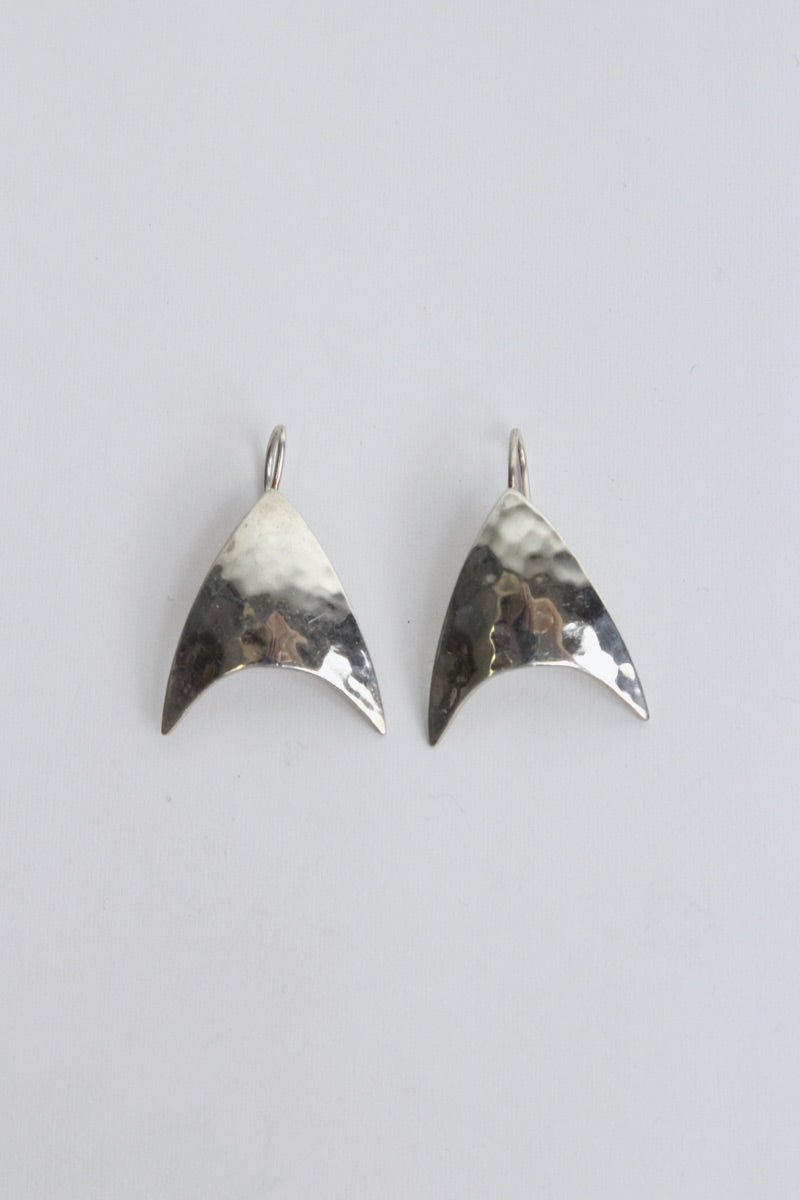 STERLING SILVER EARRINGS / SILVER