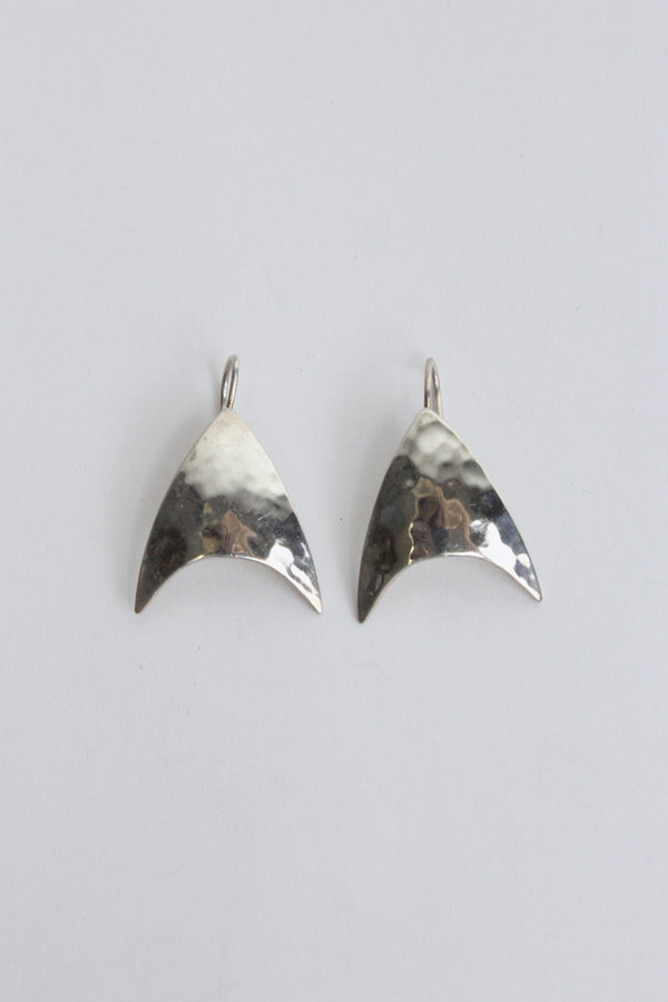 STERLING SILVER EARRINGS / SILVER