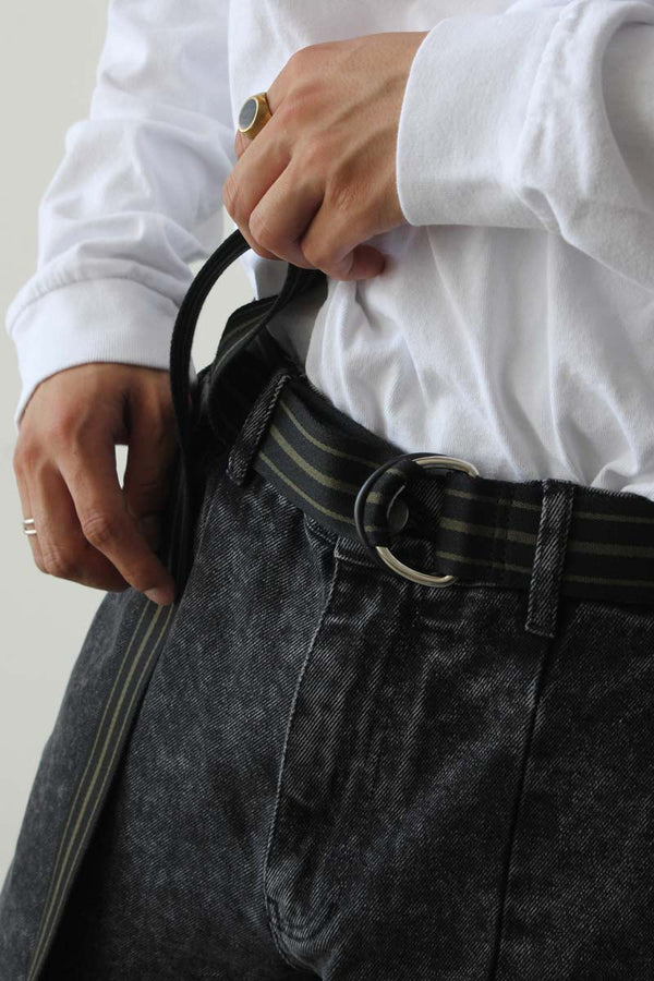 RIGID BELT / MULTI STRIPE [60%OFF]