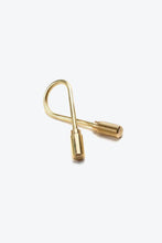 Load image into Gallery viewer, CLOSED HELIX KEYRING / BRASS