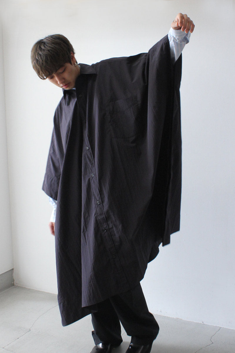 MEGA SHIRT RIPSTOP / BLACK [80% OFF]