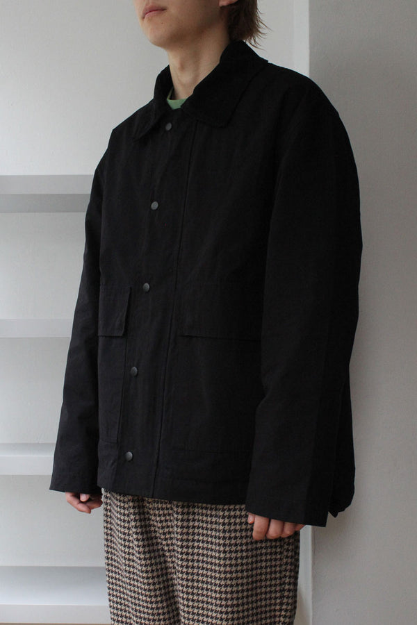 WAXED JACKET / BLACK