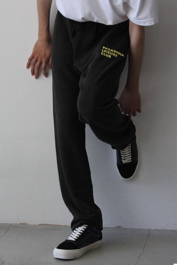 PUFF LOGO SWEAT PANTS / FADED BLACK [70%OFF]